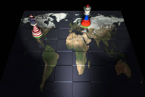 istock USA and Russia Chess Standoff 934119364