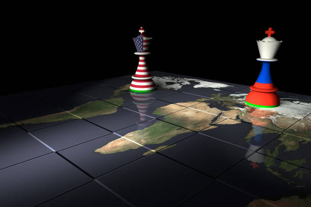 istock USA and Russia Chess Standoff 934119376