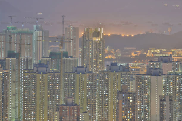 istock Kowloon peninsula from Beacon hill Hong Kong 934123302