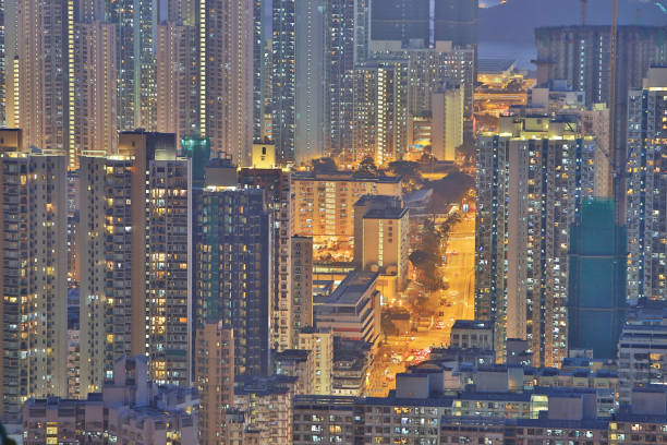 istock a Kowloon side view urban at Beacon Hill 934125972