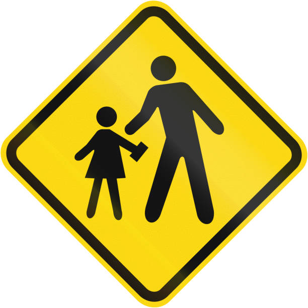 istock Children warning road sign used in Brazil 934126496