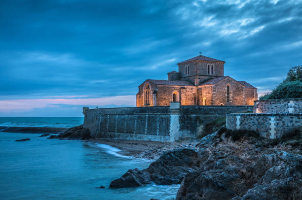 priorat saint-nicolas (les sables d ' olonne, frankreich) - vendee stock-fotos und bilder