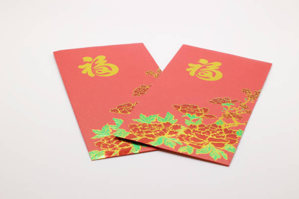 istock a chinese New year red packet at the white board 934132456