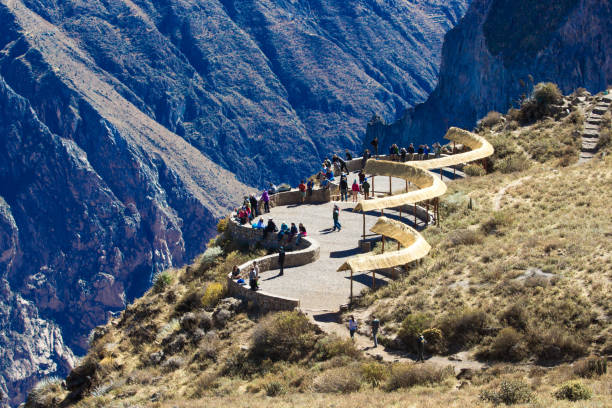 landscape of  Peru stock photo