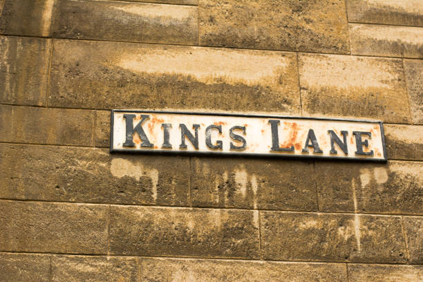 istock Kings Lane road sign 934139238