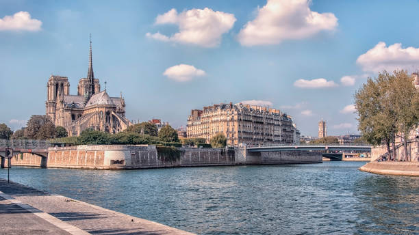 istock Notre-Dame cathedral in Paris 934153636