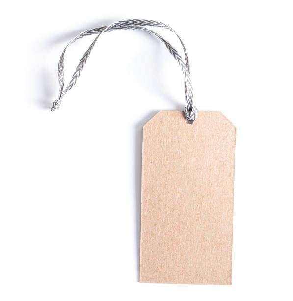 istock Blank tag tied with string. Price tag 934177234