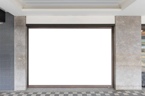 istock Shop Boutique Store Front with Big Window and Place for Name 934182532