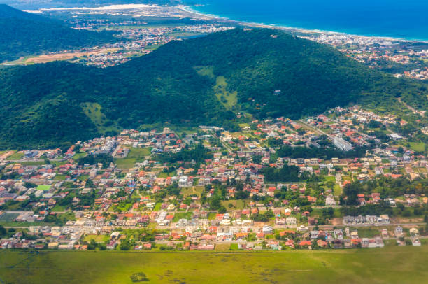 istock town of Florianapolis with beach and mountains 934187402