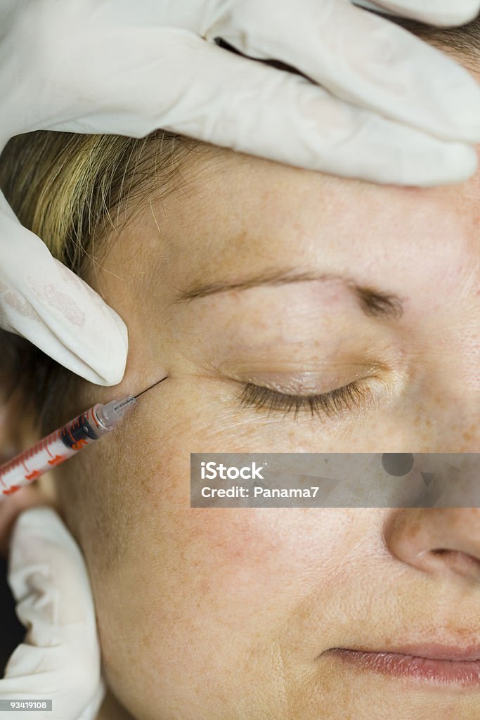 injection de Botox - Photo de Adulte libre de droits