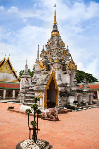istock Wat Phra Borommathat Chaiya Temple in Chaiya district in Surat Thani, Thailand 934193652
