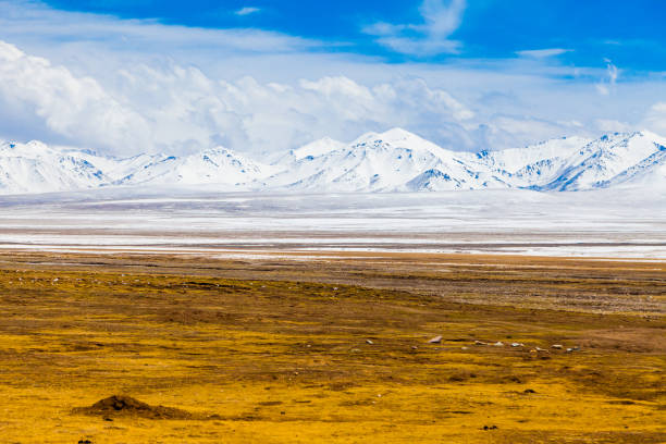 istock Snowy Qinghai high mountain landscape,China. 934193802