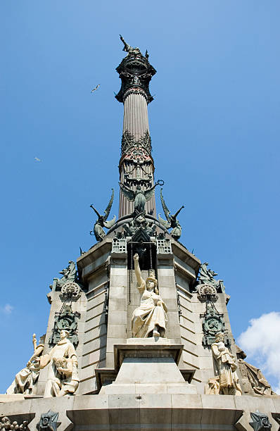 istock Columbus Monument Barcelona Spain 93420203