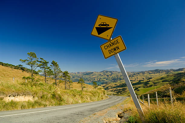 담그다 road - akaroa banks peninsula bay sea 뉴스 사진 이미지