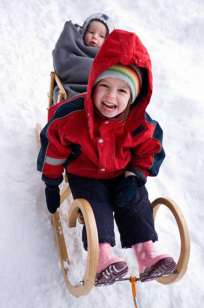 istock Kids on the Sleigh 93421620