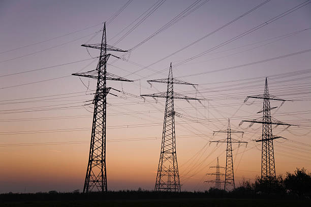 istock Power Poles and Supply Lines 93421637