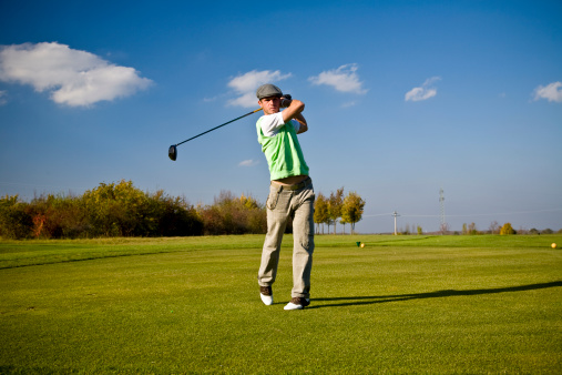 Golf Swing Styler Stock Photo - Download Image Now - Elegance, Golf ...