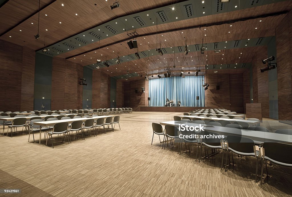 Vuoto concerti hall - Foto stock royalty-free di Congress