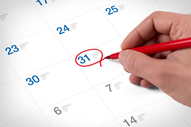 istock Mark on the calendar at March 31, 2016 934224310