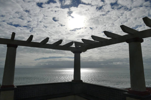 istock Wooden veranda on sea 934224344