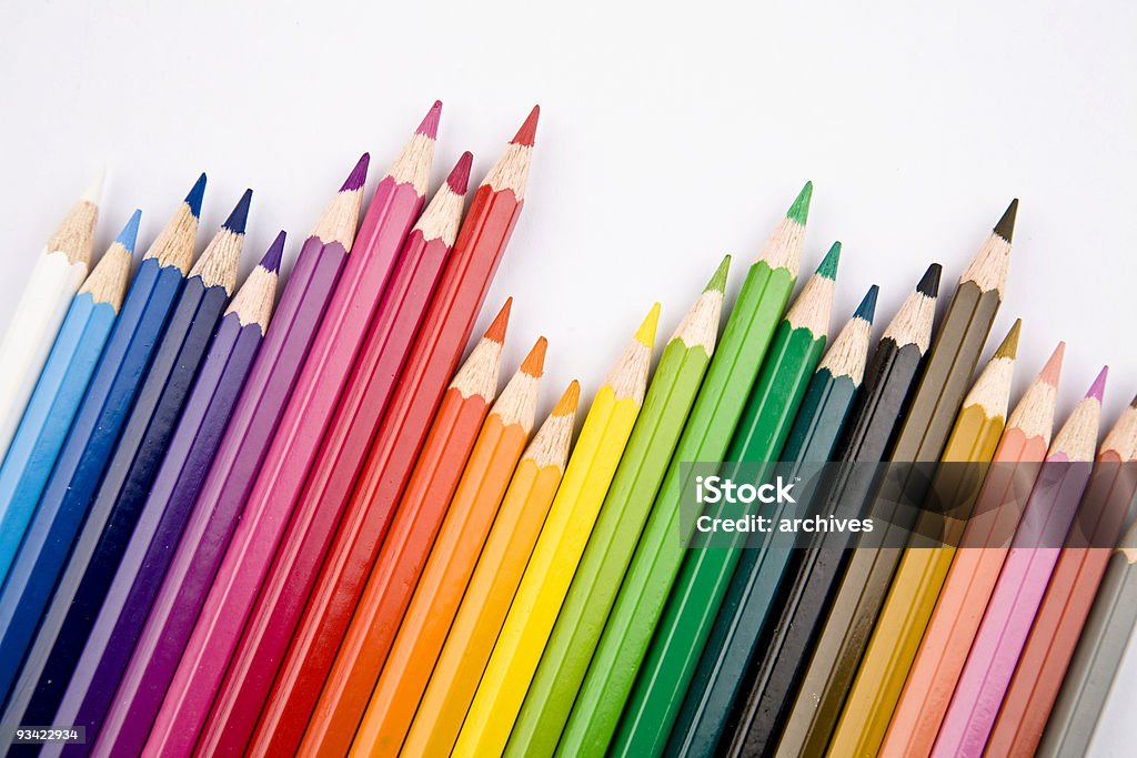 colored pencils  Art Stock Photo