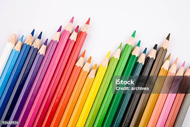 Colored Pencils Stock Photo - Download Image Now - Art, Close-up, Color Image