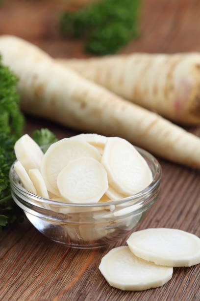 istock Raw parsley roots for cooking salad 934229648
