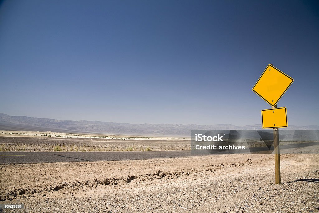 空白の道路標識 - アメリカ合衆国のロイヤリティフリーストックフォト
