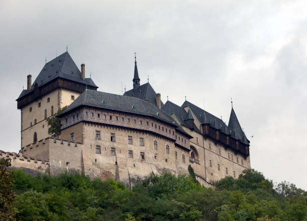 istock Karlstejn medieval Castle. Bohemia, Czech Republic 934242326