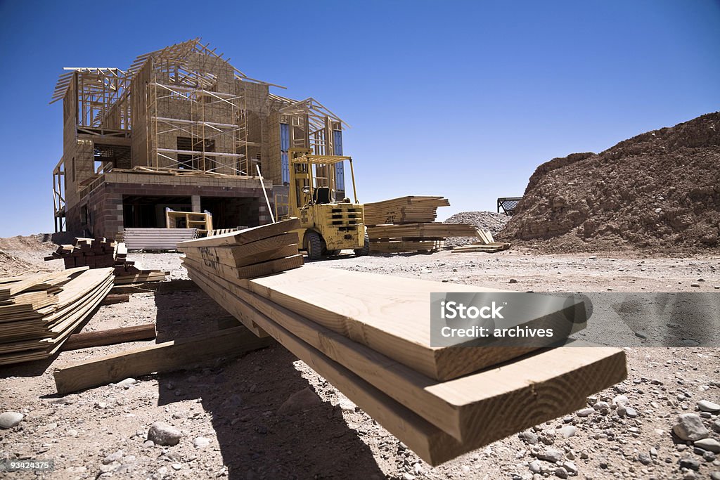 Haus-Konstruktion - Lizenzfrei Anfang Stock-Foto