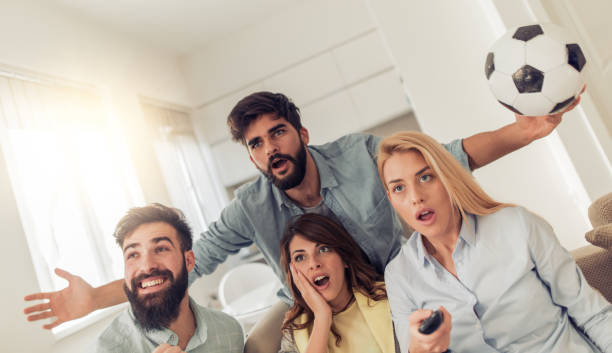 istock Friends having great time together at home 934245502