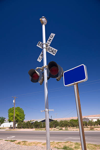 istock railroad crossing sign 93425441