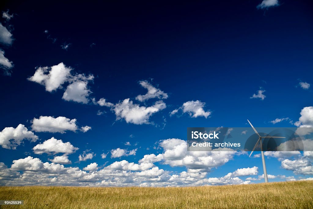 Energía eólica - Foto de stock de Aerogenerador libre de derechos