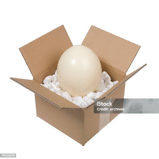 Surpresa - Fotografias de stock e mais imagens de Ovo de avestruz - Ovo de avestruz, Aberto, Caixa