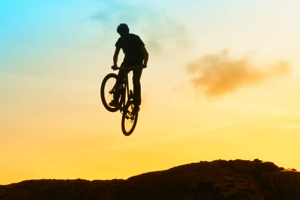 istock An extreme man jumping on the trial bicycle 934259118
