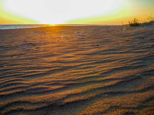 istock Untouched sand on the beach. 934259260