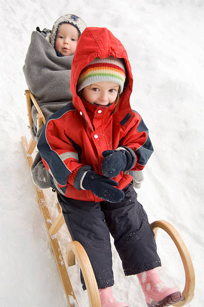 istock Kids on the Sled 93426635