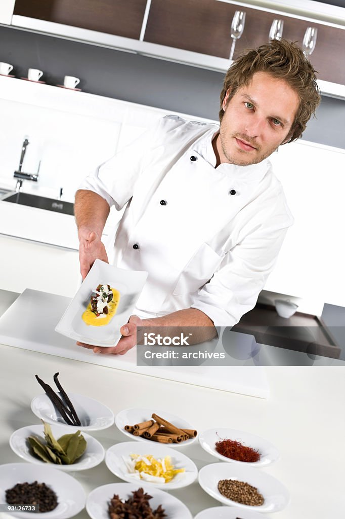 proud chef  25-29 Years Stock Photo