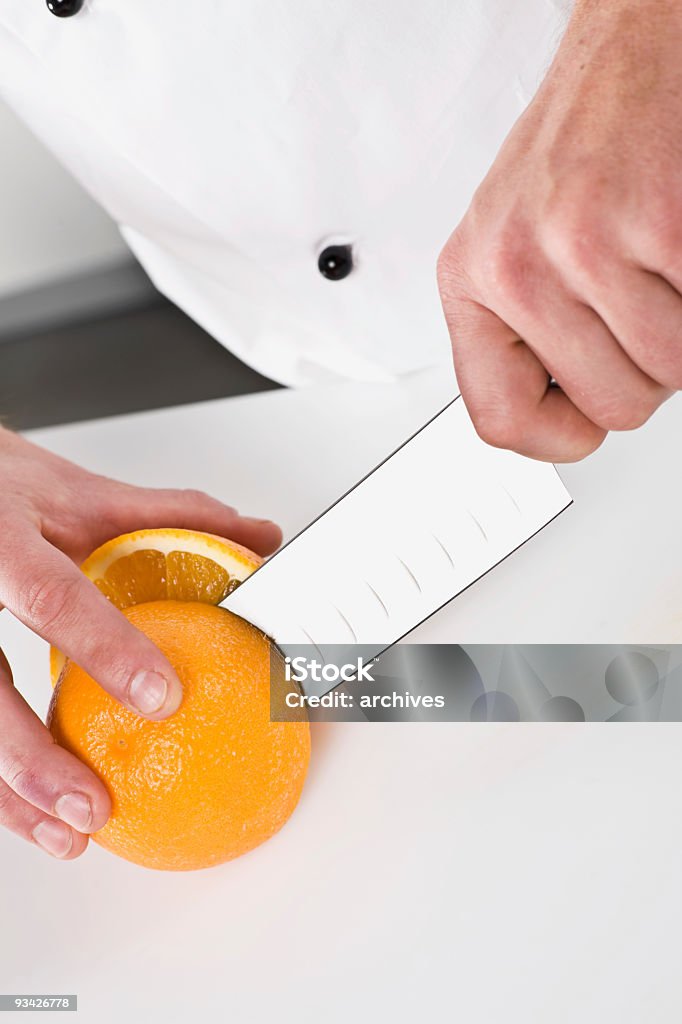 Оранжевый резания - Стоковые фото Апельсин роялти-фри