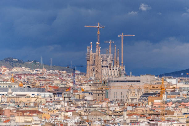 Sagrada Familia cathedral, Barcelona, Spain