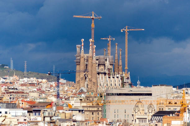 Sagrada Familia cathedral, Barcelona, Spain