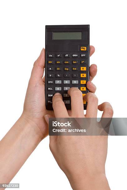 Calculadora Foto de stock y más banco de imágenes de Actividad - Actividad, Ahorros, Analizar