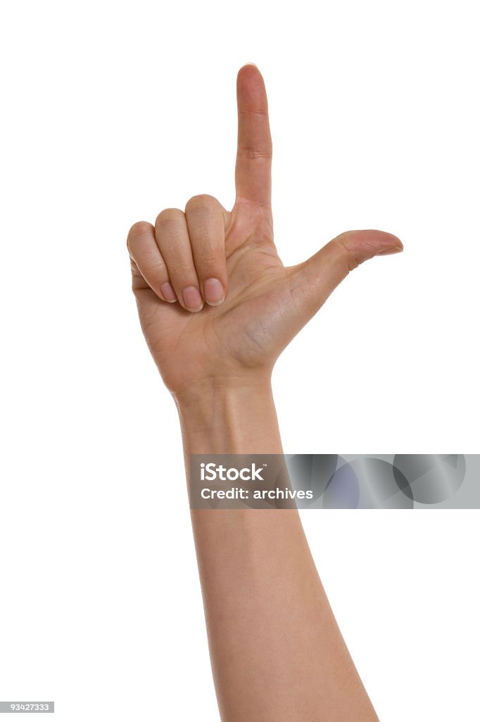 two fingers  Anatomy Stock Photo