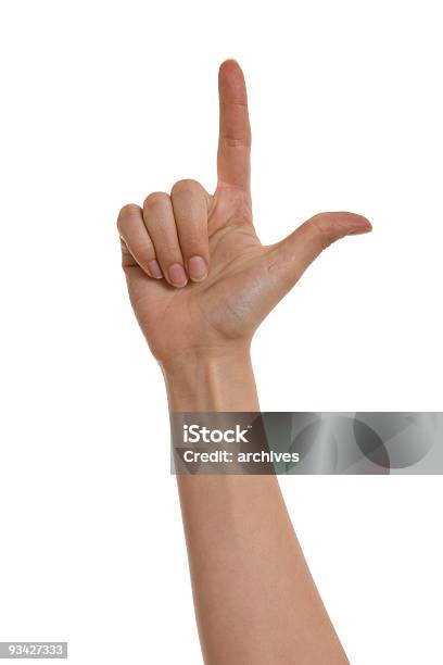 Two Fingers Stock Photo - Download Image Now - Anatomy, Color Image, Countdown