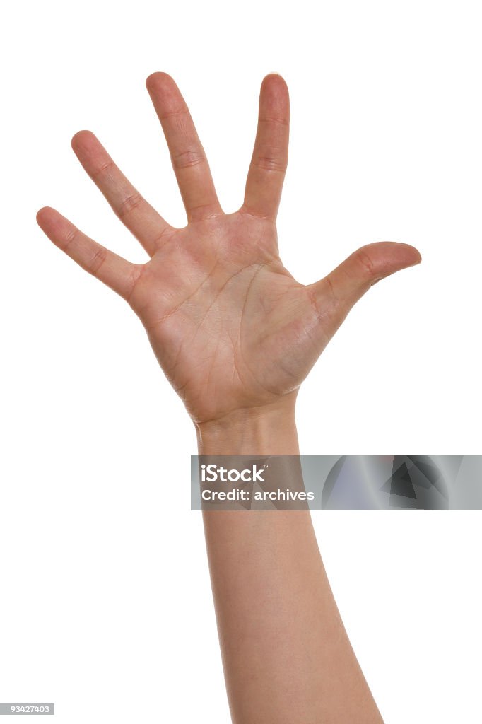 five dedos - Foto de stock de Abierto libre de derechos