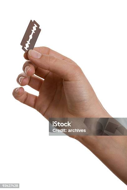 Razor Blade Stock Photo - Download Image Now - Blade, Color Image, Cut Out