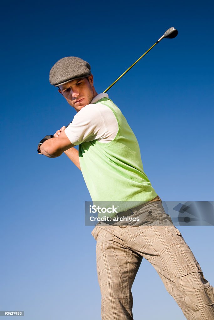 Golfista Portret - Zbiór zdjęć royalty-free (20-29 lat)