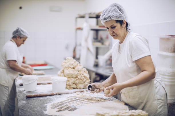 istock Mature women in bakery 934280080