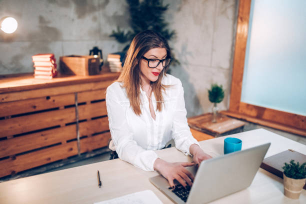 istock Woman working from home 934280082
