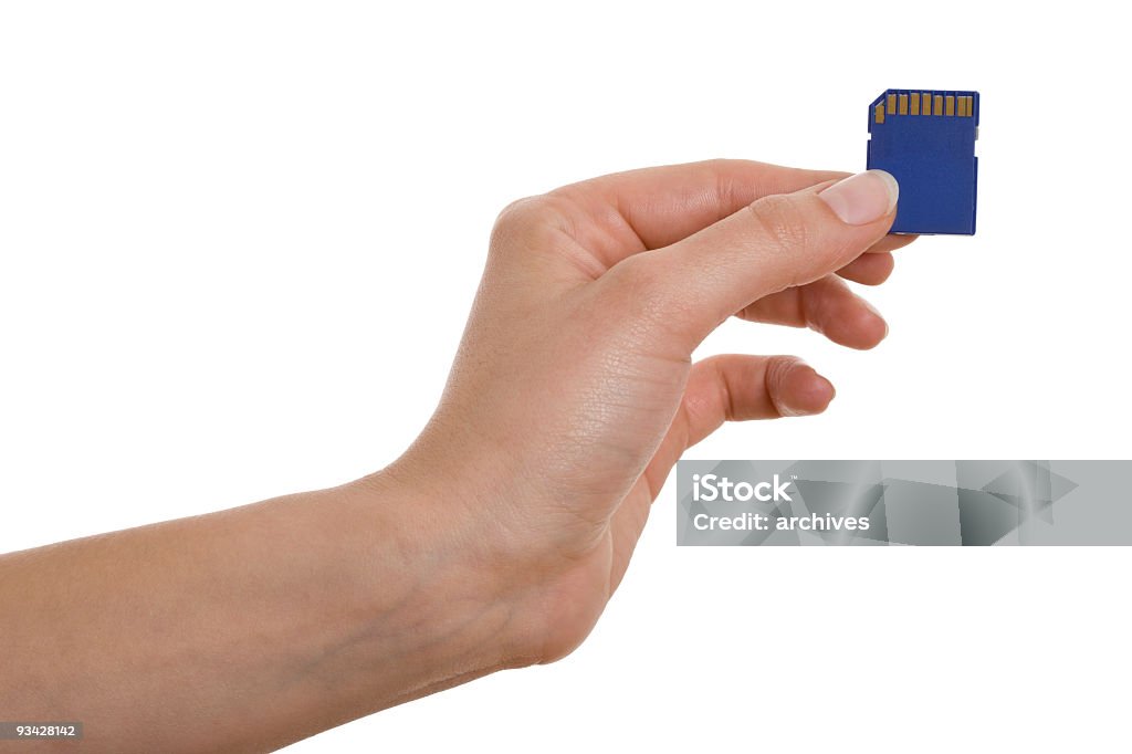 sd memory card  Byte Stock Photo